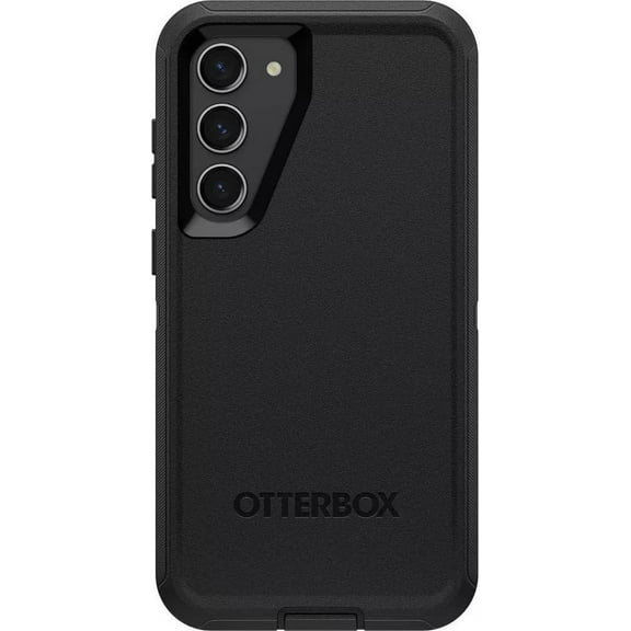 OtterBox Galaxy S23+ Only - Defender Series Case - Black - Rugged & Durable - with Port Protection - Case Only - Non-Retail Packaging