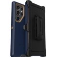 thumbnail image 1 of OtterBox Galaxy S23 Ultra Only - Defender Series Case - Blue Suede Shoes - Rugged & Durable - with Port Protection - Includes Holster Clip Kickstand - Non-Retail Packaging, 1 of 8