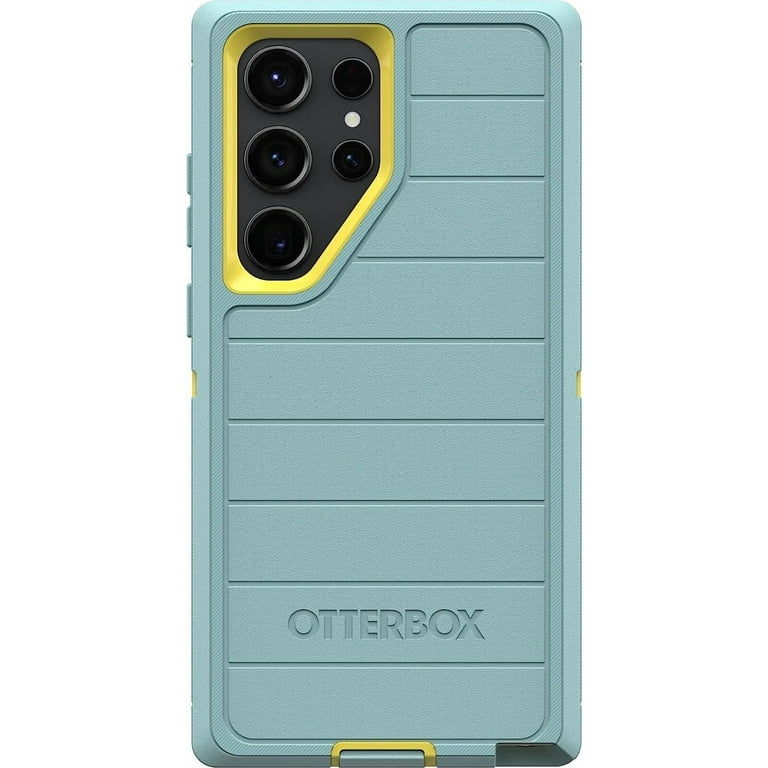 OtterBox Galaxy S23 Ultra Only - Defender Pro Series Case - Sails and Sun  Blue/Yellow, Rugged & Durable - with Port Protection - Case Only -  Microbial Defense Protection - Non-Retail Packaging 