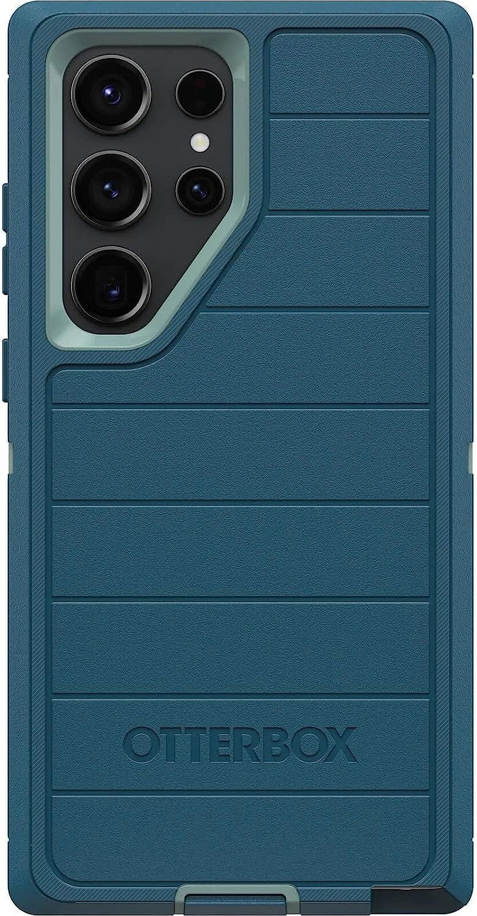 OtterBox Defender Series Case for Galaxy S23 Ultra Rugged, Durable, Microbial Defense, Blue