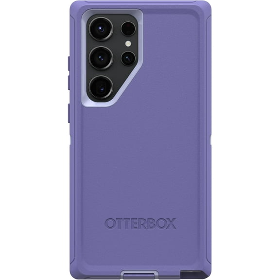 OtterBox Galaxy S23 Ultra (Only) - Defender Series Case - Mountain Majesty (Purple) - Rugged & Durable - with Port Protection - Case Only - Non-Retail Packaging