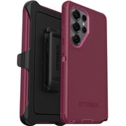 OtterBox Galaxy S25 Ultra Only Defender Series Pro Case - Foxberry Pink - Holster Clip Included - Rugged & Durable - with Port Protection - Wireless charging compatible - Non-Retail Packaging