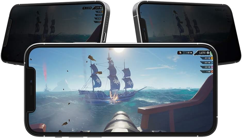 iPhoneアクセサリー OtterBox Gaming Glass Privacy Guard OtterBox Gaming Glass Privacy Guard Screen Protector for iPhone 12