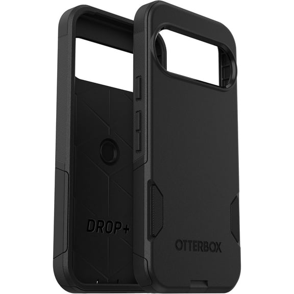OtterBox Google Pixel 10 & Pixel 10 Pro (Only) - Commuter Series Case - Black - Slim & Tough - Pocket-Friendly - with Port Protection - Non-Retail Packaging