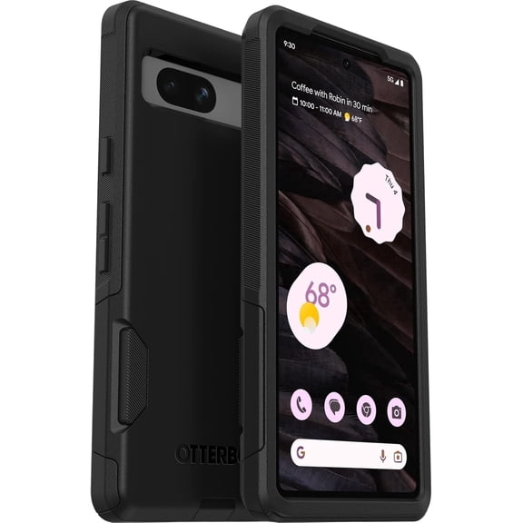 OtterBox Google Pixel 7A (Only) - Commuter Series Case - Black - Slim & Tough - Pocket-Friendly - with Port Protection - Non-Retail Packaging