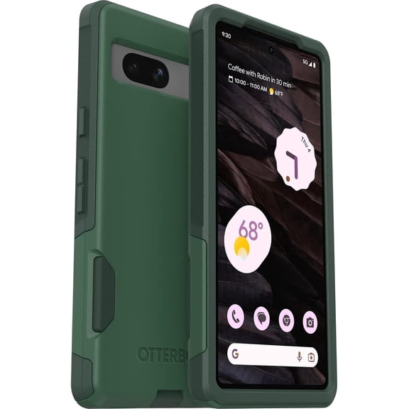 OtterBox Google Pixel 7A (Only) - Commuter Series Case - Trees Company (Green) - Slim & Tough - Pocket-Friendly - with Port Protection
