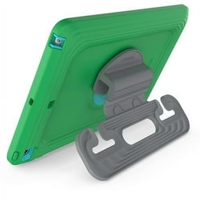 OtterBox Made for Kids Case for iPad 7th, 8th & 9th Gen 10.2" Display - 2019, 2020 & 2021 Version with Kickstand & Car Headrest Mount Holder - Curious Green