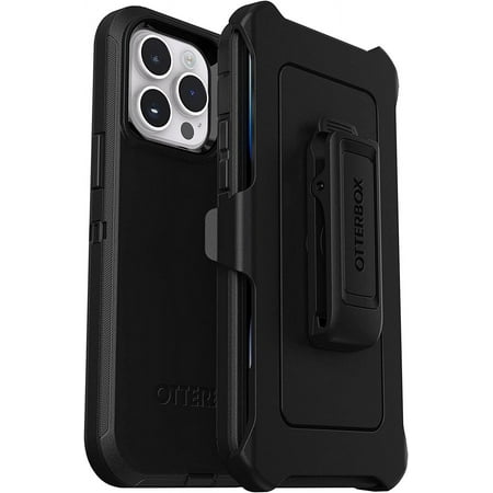 OtterBox MagSafe Compatible Kickstand Rugged Cell Phone Case Apple iPhone 14 Pro Max, Black