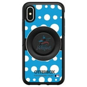 OtterBox Miami Marlins Otter+Pop PopSocket Polka Dot iPhone Case