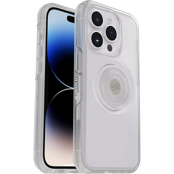 OtterBox OTTER + POP SYMMETRY CLEAR SERIES for iPhone 14 Pro Max ONLY - CLEAR