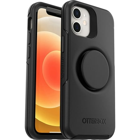 OtterBox - Otter + Pop Series for Apple® iPhone® 12 mini - Black
