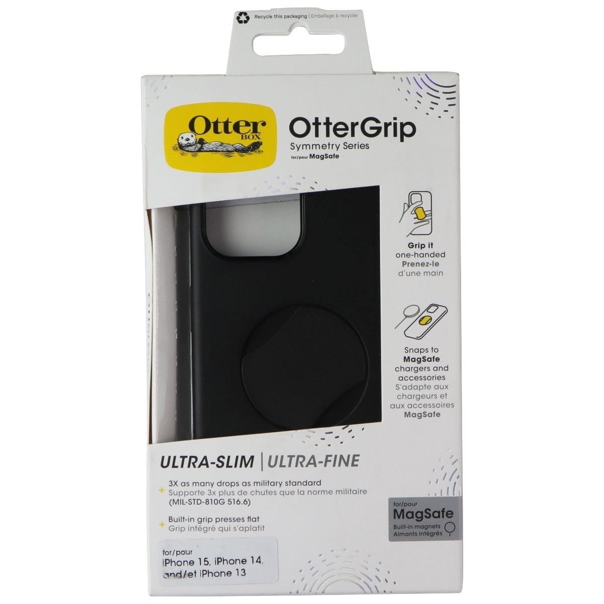 iPhoneケース OtterGrip Symmetry Series for MagSafe Amazon.com: OtterBox OTTERGRIP Symmetry Series Case for