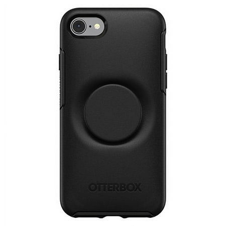 OtterBox - Otter + Pop Symmetry Series Case for Apple® iPhone® 7, 8 and SE (2nd generation) - Black
