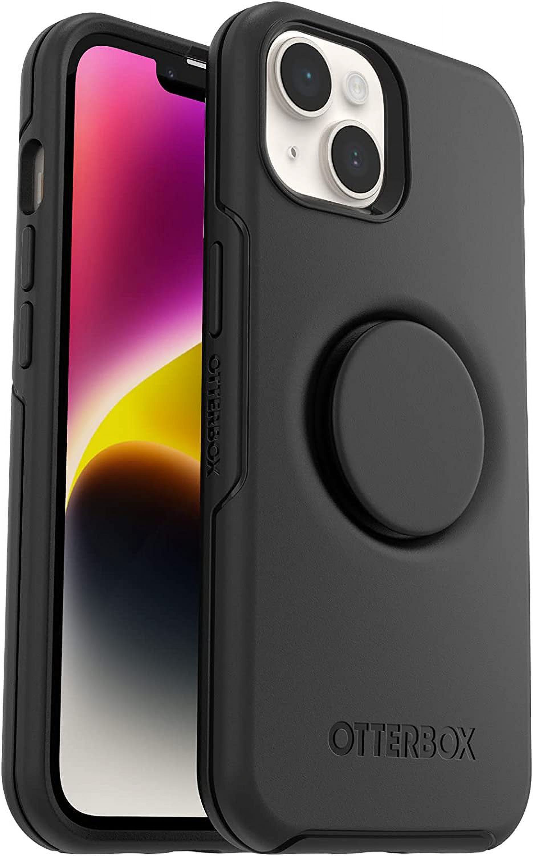 OtterBox + POP Slim Case for Apple iPhone 14 - Black