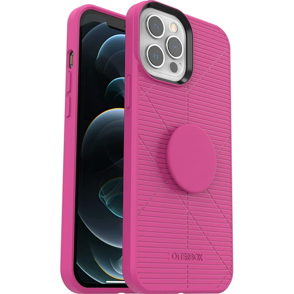 OtterBox + Pop Case for iPhone 12 & iPhone 12 Pro, Pink