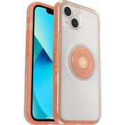 OtterBox + Pop Symmetry Clear Series Case for iPhone 13 Only - Non-Retail Packaging - Melondramatic Clear/Orange