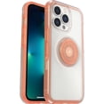 thumbnail image 1 of OtterBox + Pop Symmetry Clear Series Case for iPhone 13 Pro Only - Non-Retail Packaging - Melondramatic Clear/Orange, 1 of 8