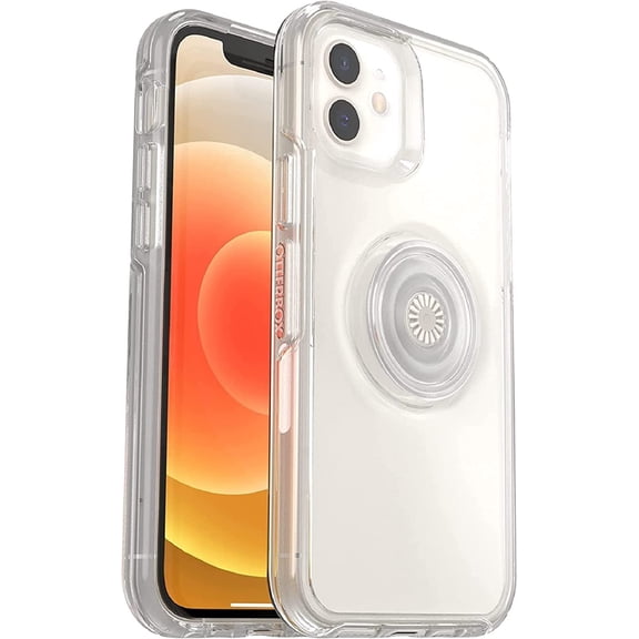 OtterBox + Pop Symmetry Series Case for iPhone 12 Mini Only - Non-Retail Packaging - Clear
