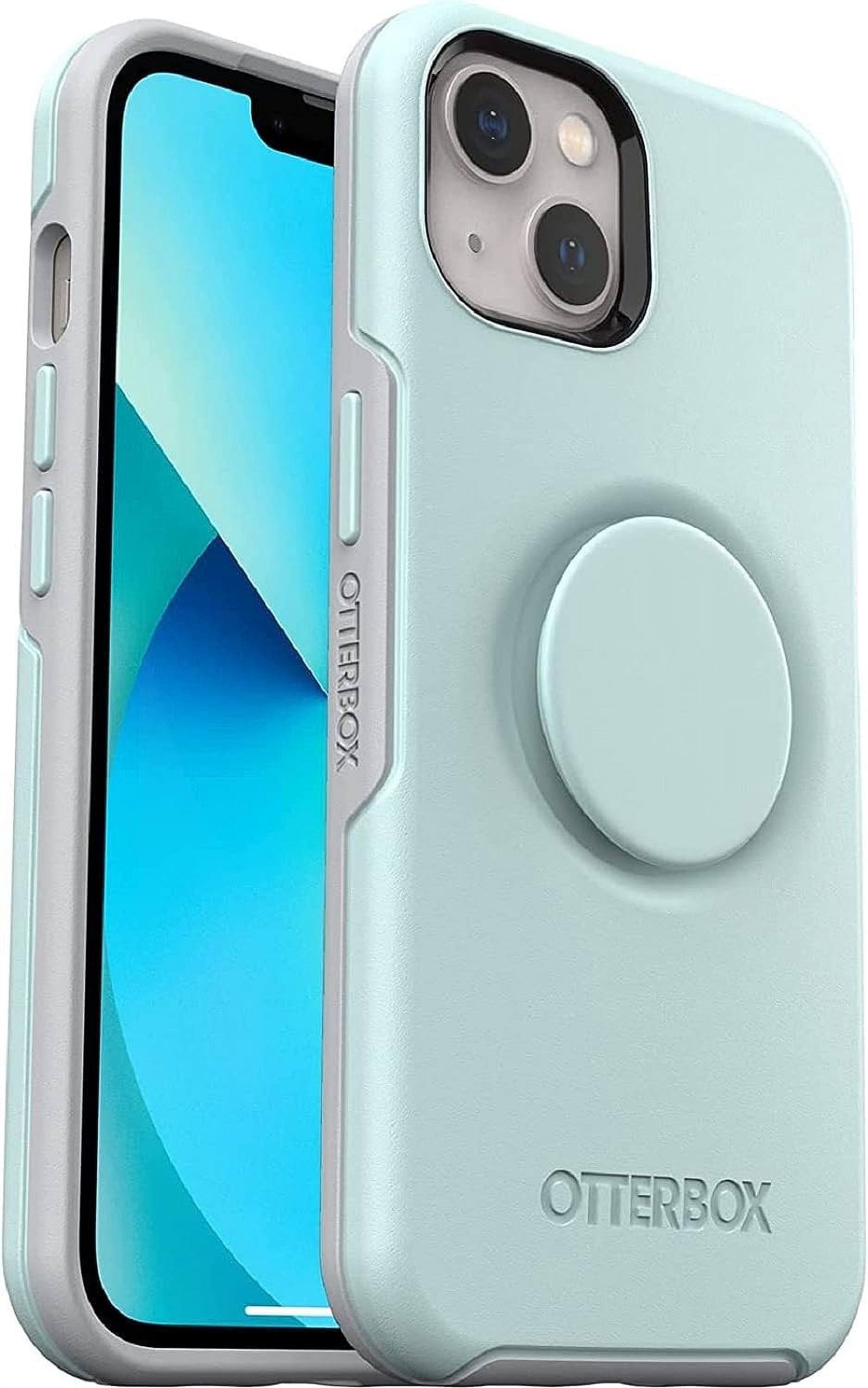 OtterBox + Pop Symmetry Series Case for iPhone 13 Only - Non-Retail Packaging - Tranquil Waters Blue
