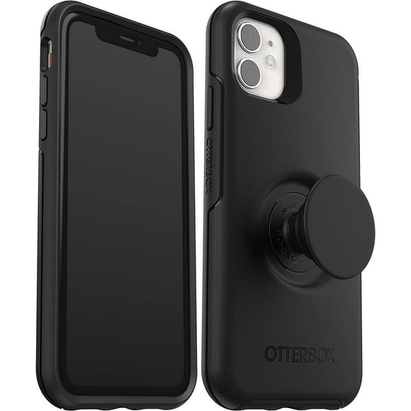 OtterBox + Pop Symmetry Series Slim Case for iPhone 11, iPhone XR ONLY Retail Packaging - Black