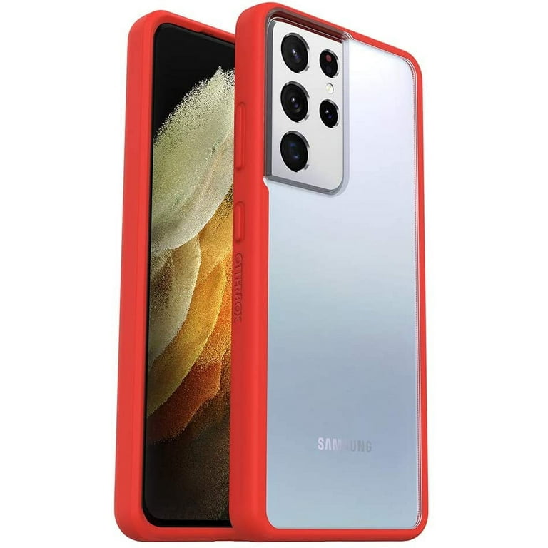 OtterBox Prefix Series Case for Galaxy S21 Ultra 5G, Power Red