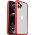 thumbnail image 1 of OtterBox iPhone 12 Pro Max Prefix Series Slim Case, Clear Red, 1 of 7