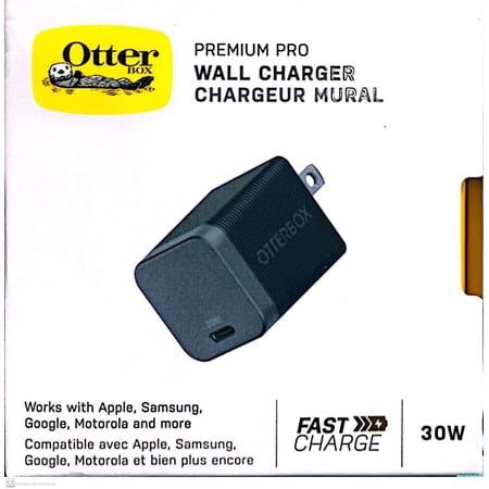 OtterBox Premium Pro 30w S GaN Fast Charger-Black