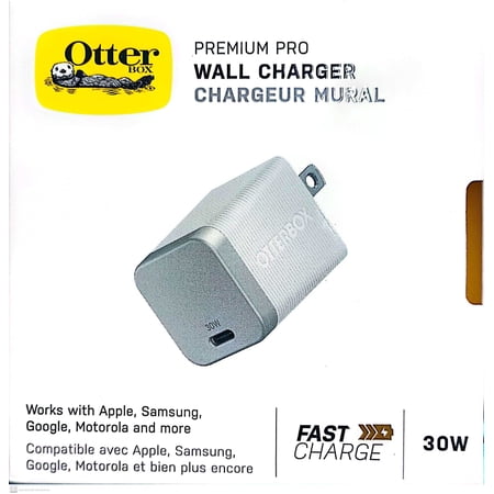 OtterBox Premium Pro 30w S GaN Fast Charger-White