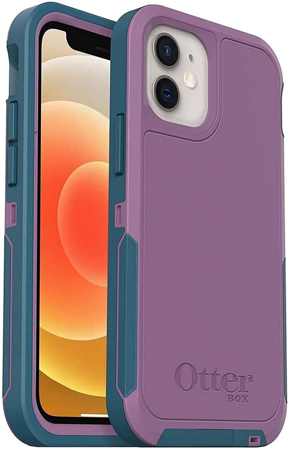 OtterBox Defender Screenless Series Case with MagSafe for iPhone 12 Mini, Lavender Bliss