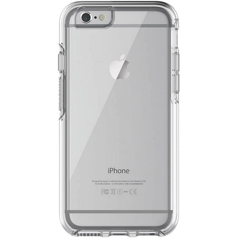 Open Box OtterBox Symmetry Clear Series Slim Cell Phone Case for iPhone 6 6s Clear