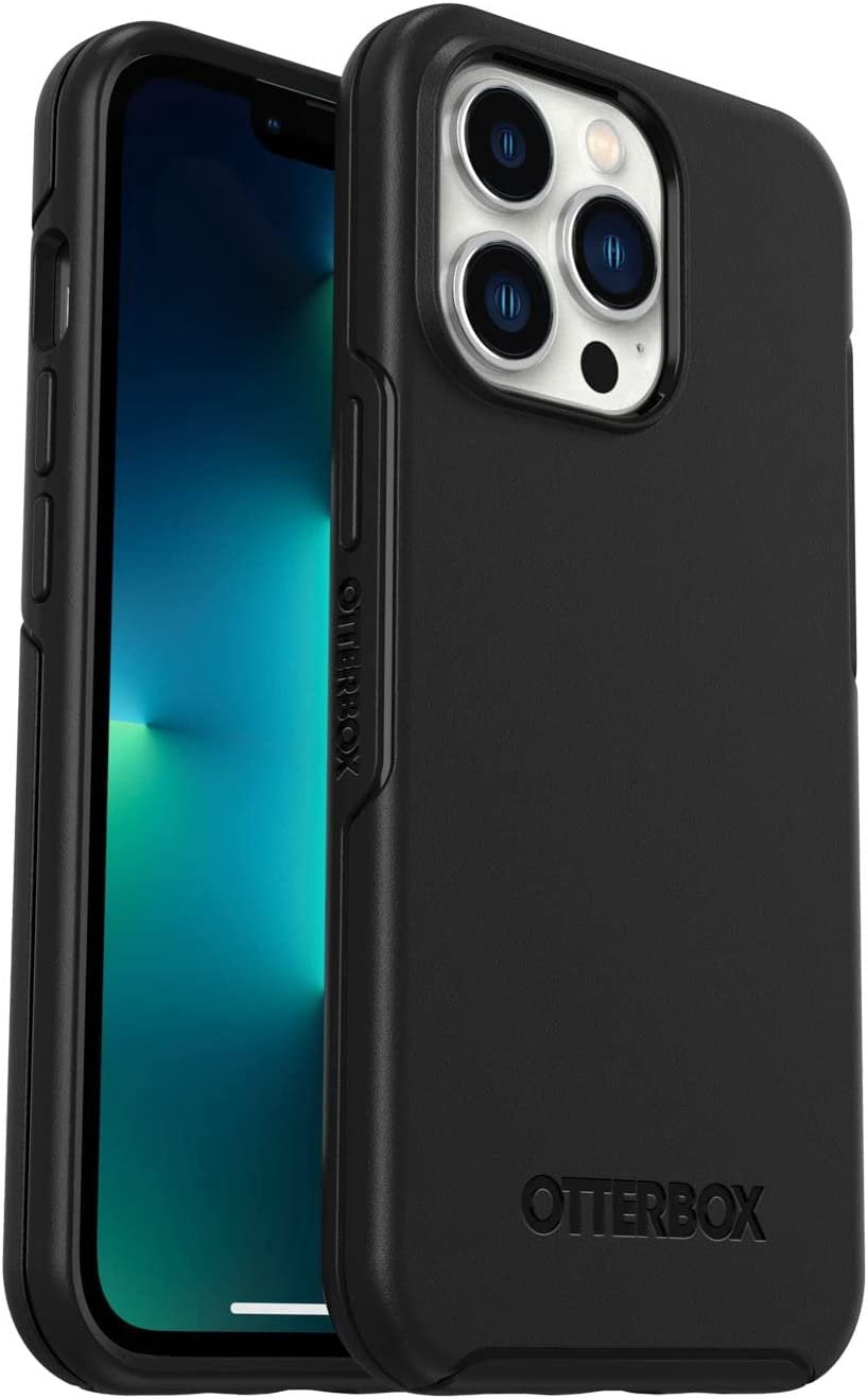 OtterBox SYMMETRY SERIES+ Antimicrobial Case with MagSafe for iPhone 13 Pro - Black