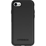OtterBox SYMMETRY SERIES Back Cover Case for iPhone SE 3rd 2nd gen 8 and 7, Black