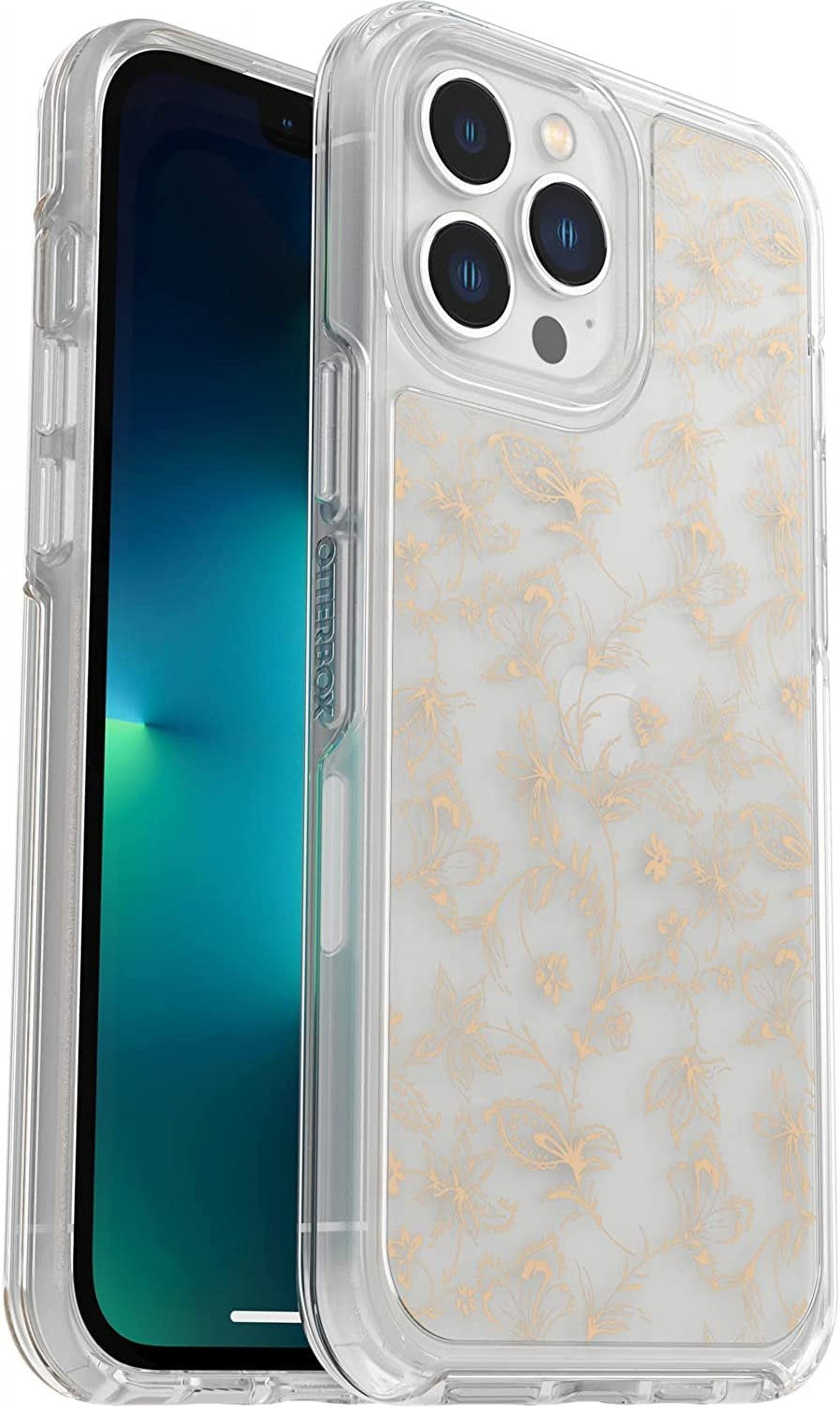 OtterBox iPhone 13 Pro Max  iPhone 12 Pro Max Symmetry Series Case - WALLFLOWER, Ultra-Sleek, Wireless Charging Compatible, Raised Edges Protect Camera  Screen