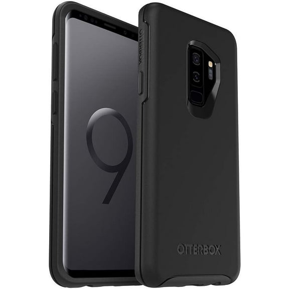 OtterBox SYMMETRY SERIES Case for Samsung Galaxy S9+ - Retail Packaging - BLACK