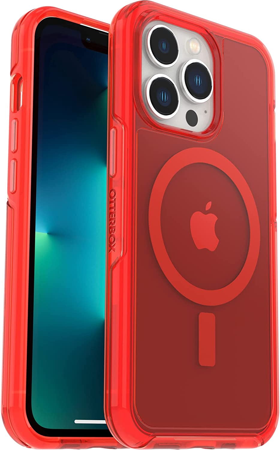 OtterBox SYMMETRY SERIES+ Case with MagSafe for iPhone 13 Pro - In The Red