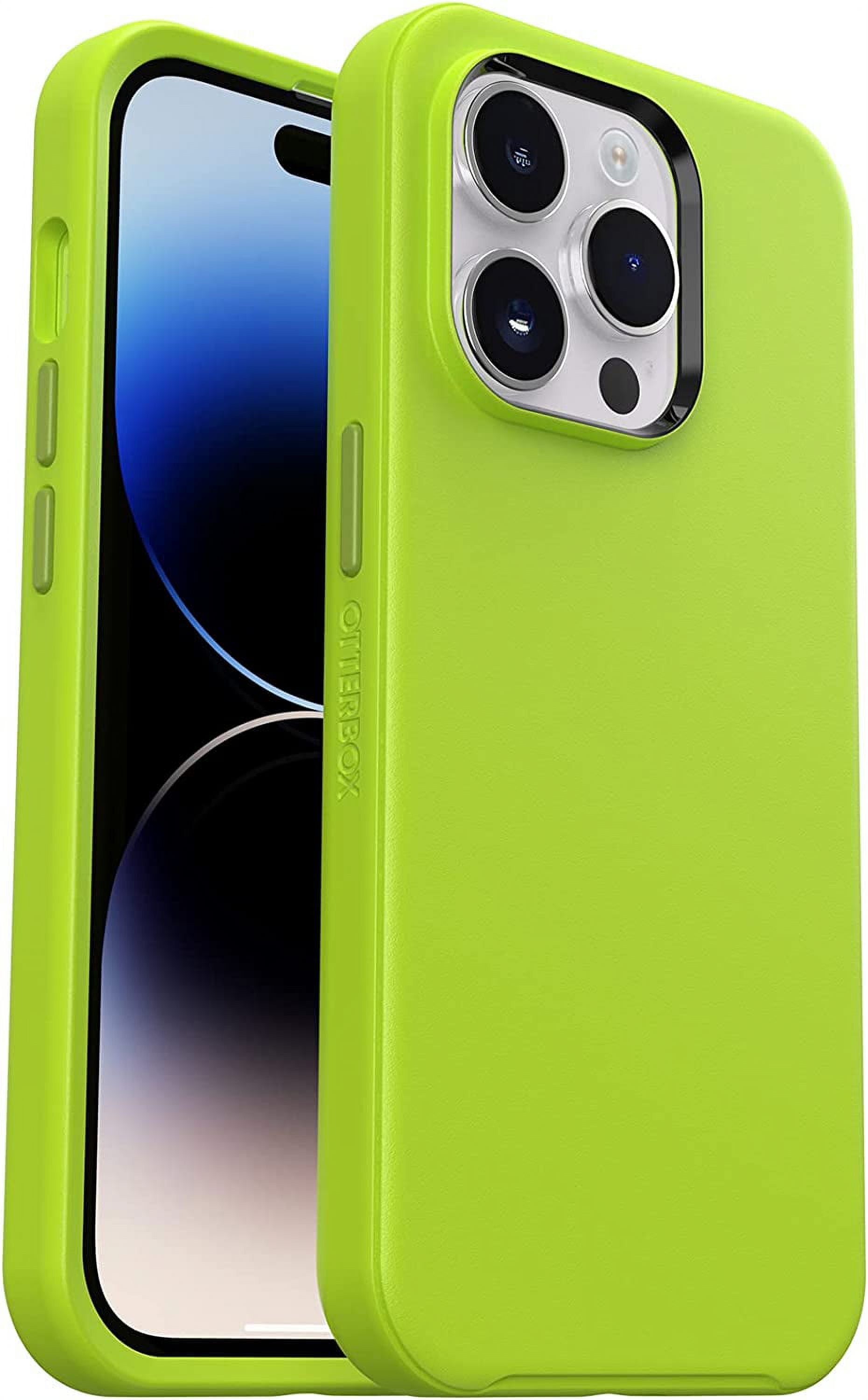 OtterBox SYMMETRY SERIES+ Case with MagSafe for iPhone 14 Pro - Lime All  Yours 