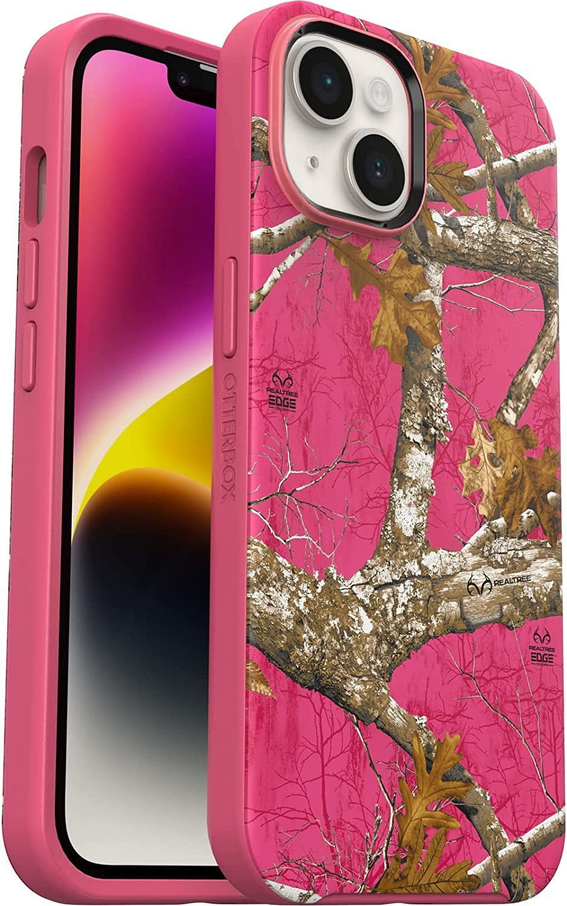 OtterBox SYMMETRY SERIES+ MagSafe Case for iPhone 14 - Realtree Flamingo Pink OtterBox SYMMETRY SERIES+ MagSafe Case for iPhone 14 - Realtree Flamingo Pink