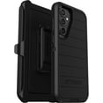 thumbnail image 1 of OtterBox Samsung Galaxy S23 FE (Only) - Defender Pro Series Case - Black - Holster Clip Included - Non-Retail Packaging, 1 of 8