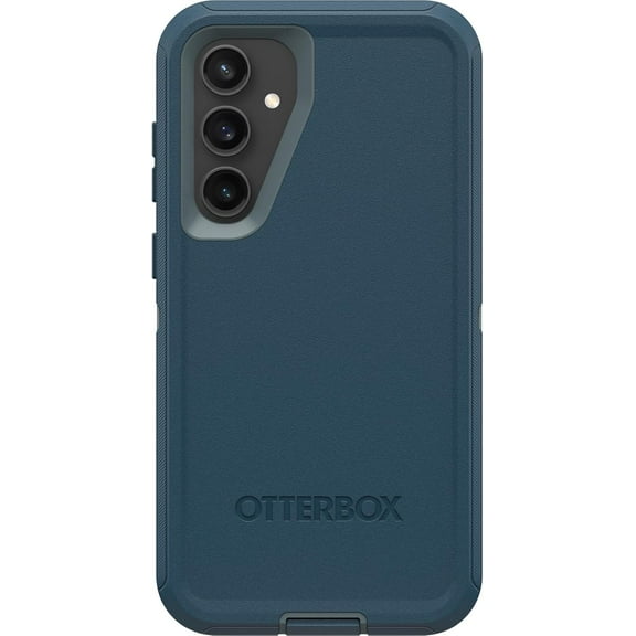OtterBox Samsung Galaxy S23 FE (Only) - Defender Series Case - Manoeuvre (Blue) - Case Only - Rugged & Durable - with Port Protection - Non-Retail Packaging