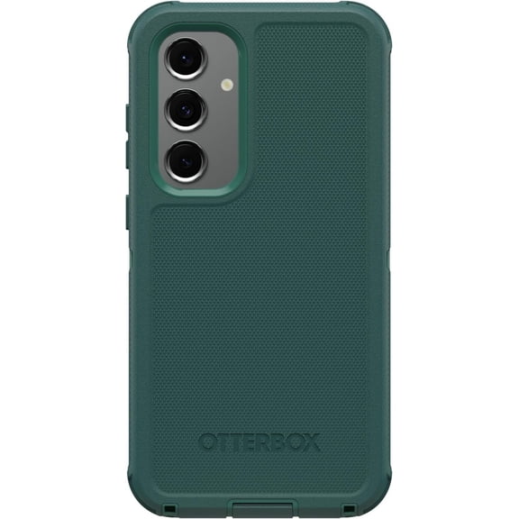OtterBox Samsung Galaxy S24 FE (Only) - Defender Series Pro Case - Get Your Greens - Case Only - Rugged & Durable - with Port Protection