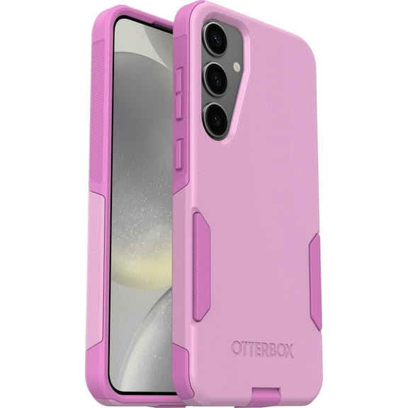 OtterBox COMMUTER SERIES Case for Galaxy S24 Plus - Run Wildflower (Pink)