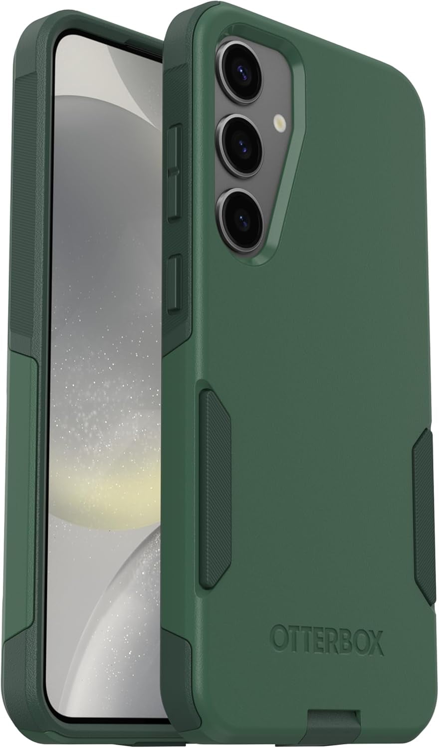 OtterBox Samsung Galaxy S24+ (Only) - Commuter Series Case - Trees Company (Green) - Slim & Tough - Pocket-Friendly - with Port Protection - Non-Retail Packaging