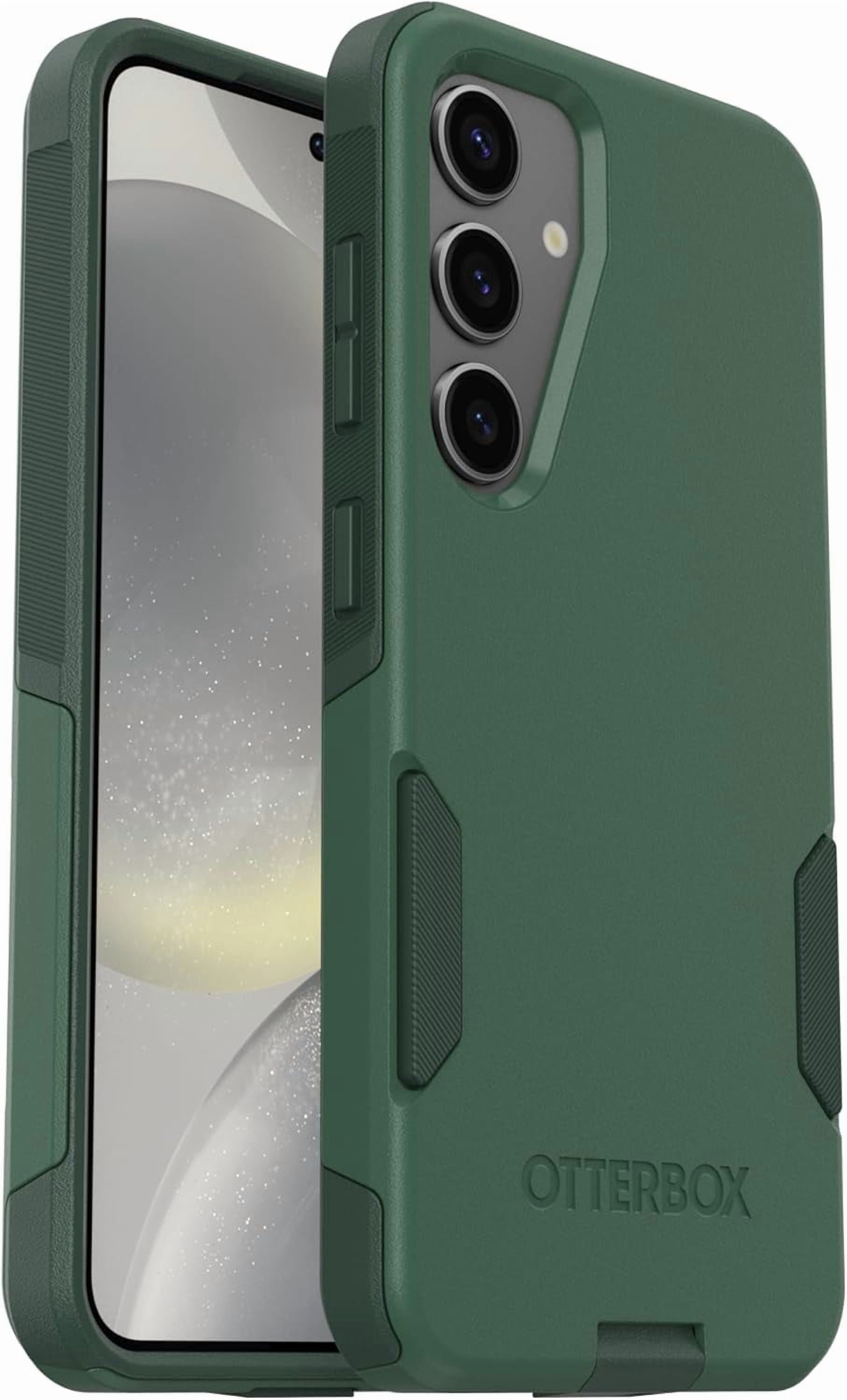 OtterBox Samsung Galaxy S24 (Only) - Commuter Series Case - Trees Company (Green) - Slim & Tough - Pocket-Friendly - with Port Protection - Non-Retail Packaging