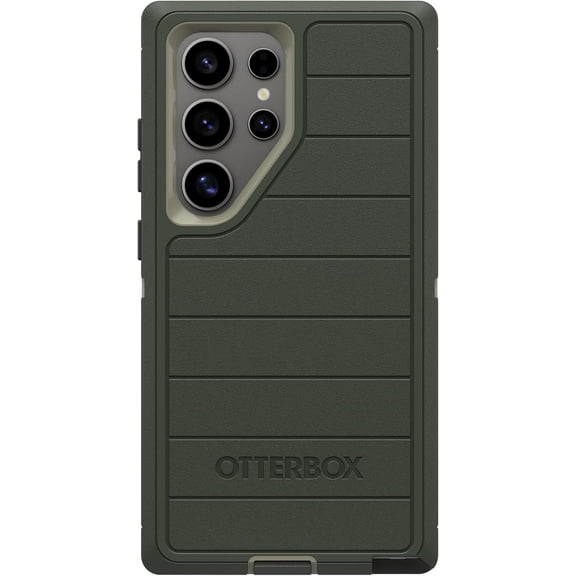OtterBox Samsung Galaxy S24 Ultra (Only) - Defender Series Pro Case - Lichen The Trek (Green) - Case Only - Screenless - Rugged & Durable - with Port Protection