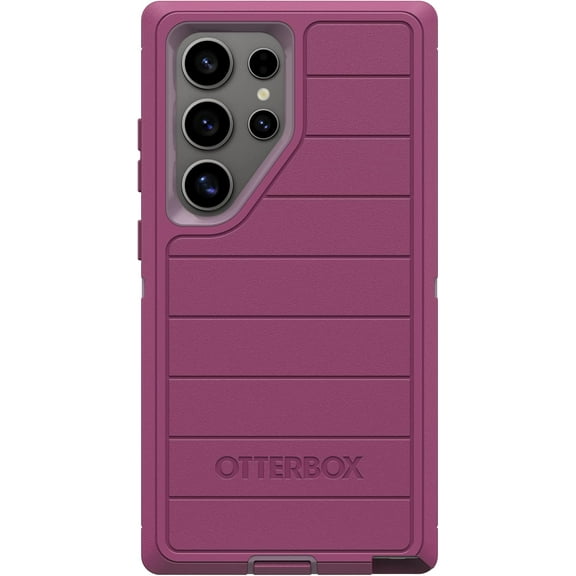 OtterBox Samsung Galaxy S24 Ultra (Only) - Defender Series Pro Case - Morning Sky (Pink) - Case Only - Screenless - Rugged & Durable - with Port Protection