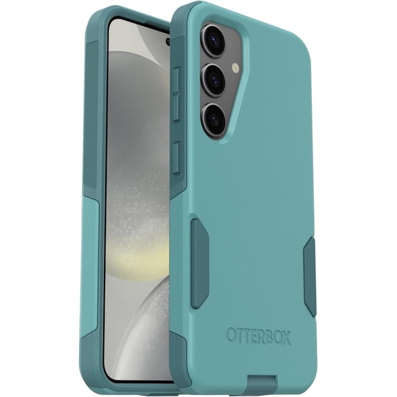OtterBox Samsung Galaxy S25 (Only) - Commuter Series Case - Riveting Way (Teal) - Slim & Tough - Pocket-Friendly - with Port Protection - Non-Retail Packaging