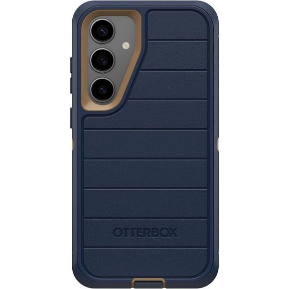 OtterBox Samsung Galaxy S25+ (Only) - Defender Series Pro Case - Blue Suede Shoes - Case Only - Screenless - Rugged & Durable - with Port Protection - Non-Retail Packaging