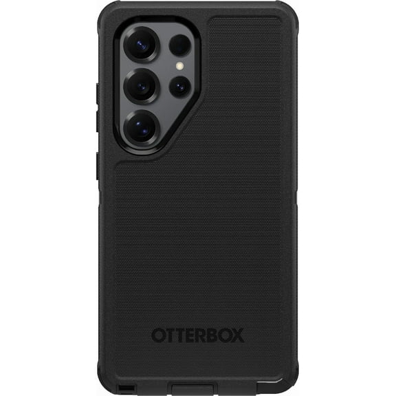 OtterBox Samsung Galaxy S25 Ultra (Only) - Defender Series Case - Black - Case Only - Screenless - Rugged & Durable - with Port Protection - Wireless charging compatible - Non-Retail Packaging