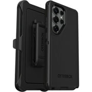 OtterBox Samsung Galaxy S25 Ultra (Only) - Defender Series Pro Case - Black - Holster Clip Included - Rugged & Durable - with Port Protection - Wireless charging compatible - Non-Retail Packaging