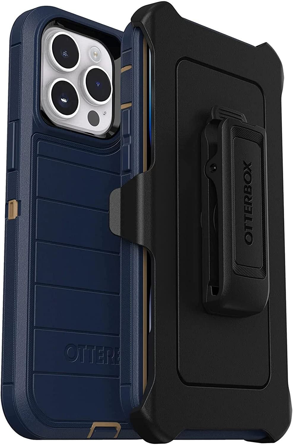 OtterBox Shockproof Back Cover Cell Phone Case for Apple iPhone 14 Pro Max, Blue